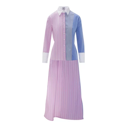 Paneled and Cuffed Shirt
