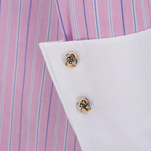 Paneled and Cuffed Shirt - Image 5
