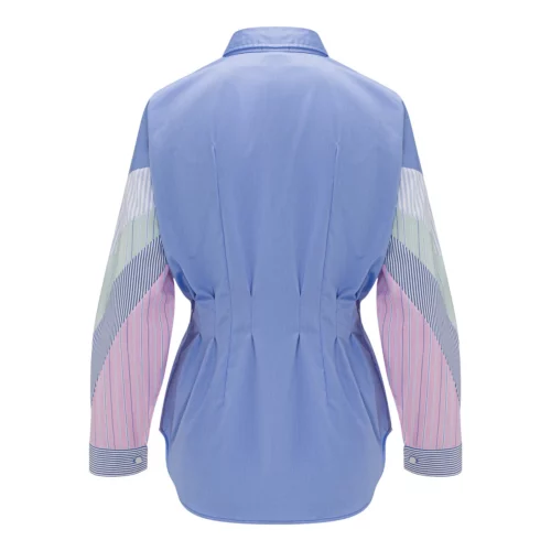 Multi Fabric Fitted Shirt - Image 3