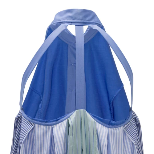 Fitted and Pleated Dress - Image 6